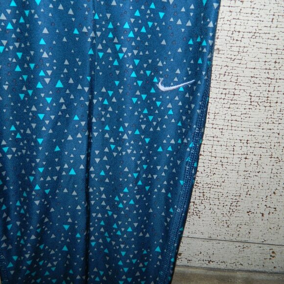 Nike Running Capri Tights Triangle Design Size M {A-23) - Picture 2 of 6